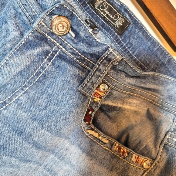 Shyanne Anne Bootcut Jeans Womens Size 33/SHT - Picture 5 of 12